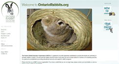Desktop Screenshot of ontariorabbits.org